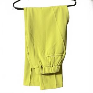BBJ Logan Circle Yellow Elastic Waist Pants Large
